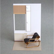 Miniature model chair kit: 008 Paimio armchair 1931-2, Alvar Aalto